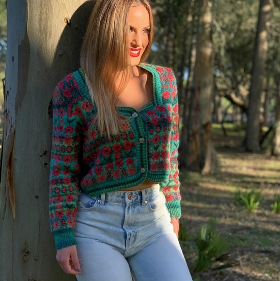 Zara knit jacquard jacket - Picture 16 of 16